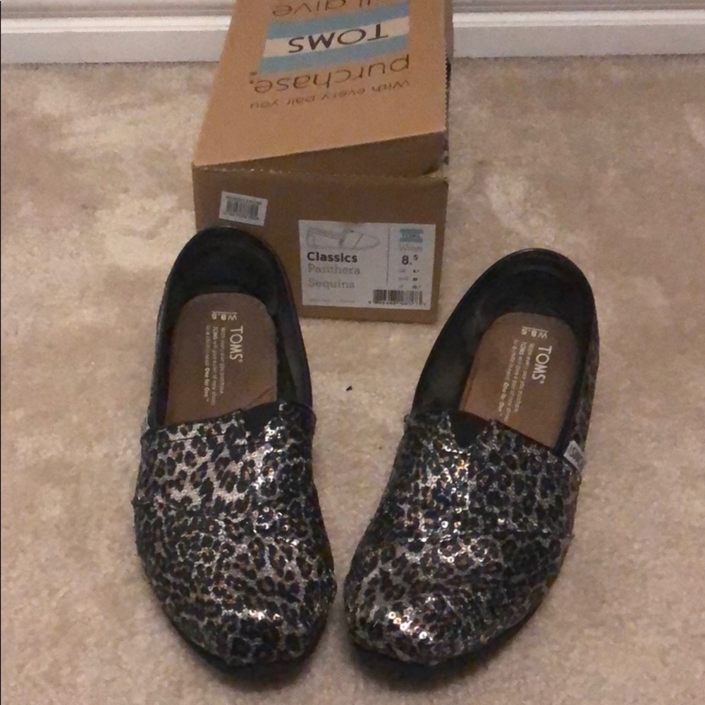 TOMS Panthra Sequins Flats